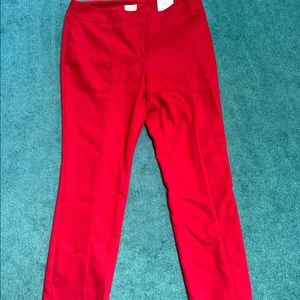Chicos Red Slimming trouser size 3 (16)